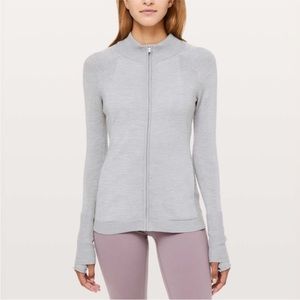 Lululemon Time To Thrive Jacket Grey SZ12